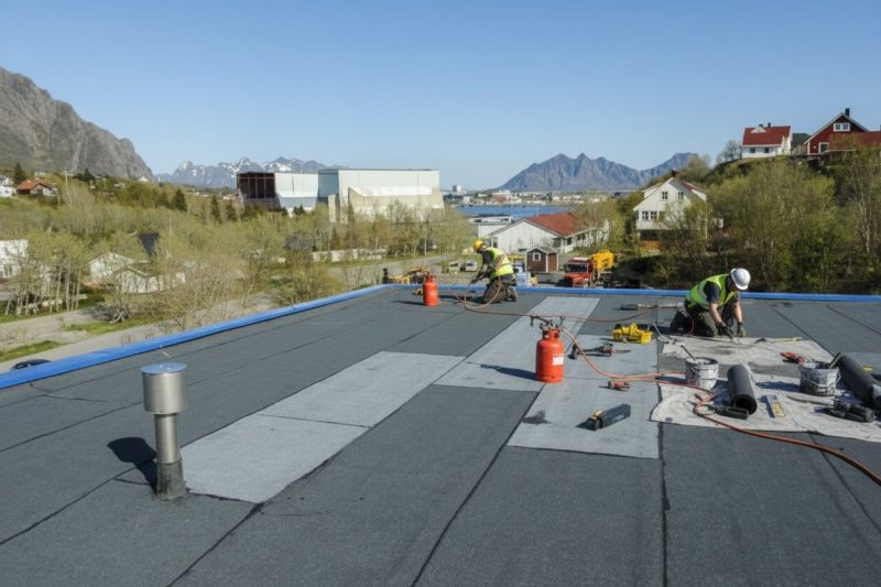 Flat Roof Installation