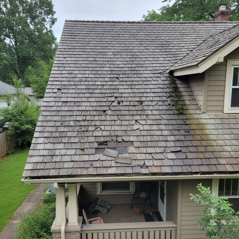 Shake Roof Replacement