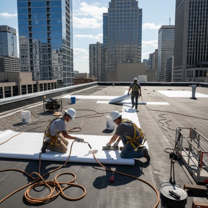 Local Single Ply Roof Repair in Santa Ana, CA