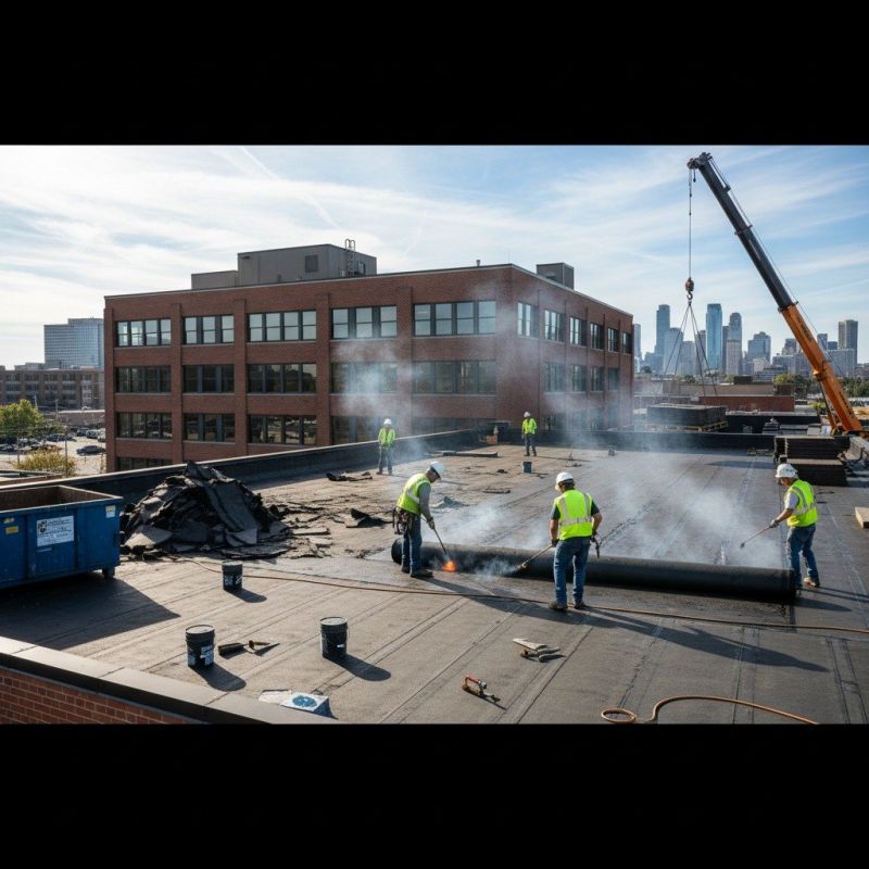 Local Single Ply Roof Replacement in Quincy, MA