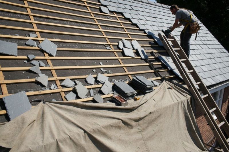 Slate Roof Construction