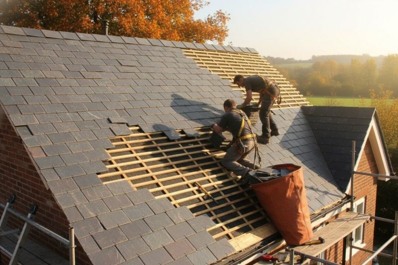 Local Slate Roof Construction in Scituate, MA