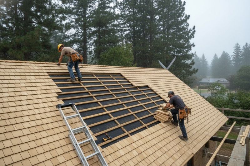 Local Wood Shingles Repair in Downey, CA