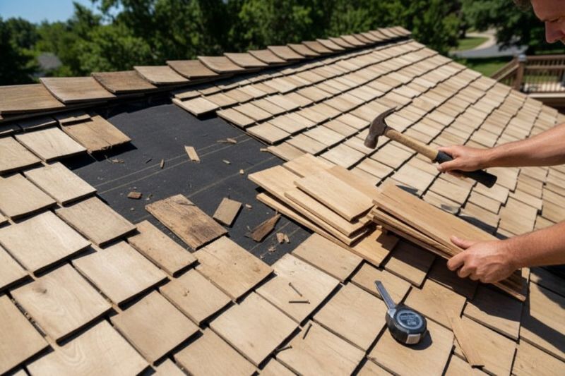 Local Wood Shingles Repair in La Porte, TX