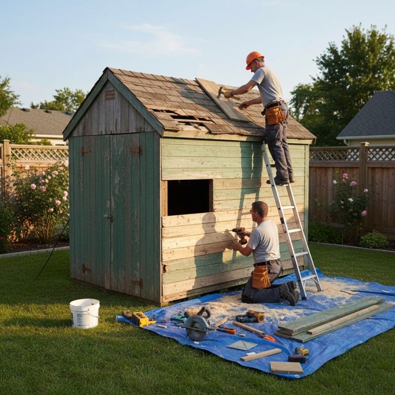 Wood Shingles Repair
